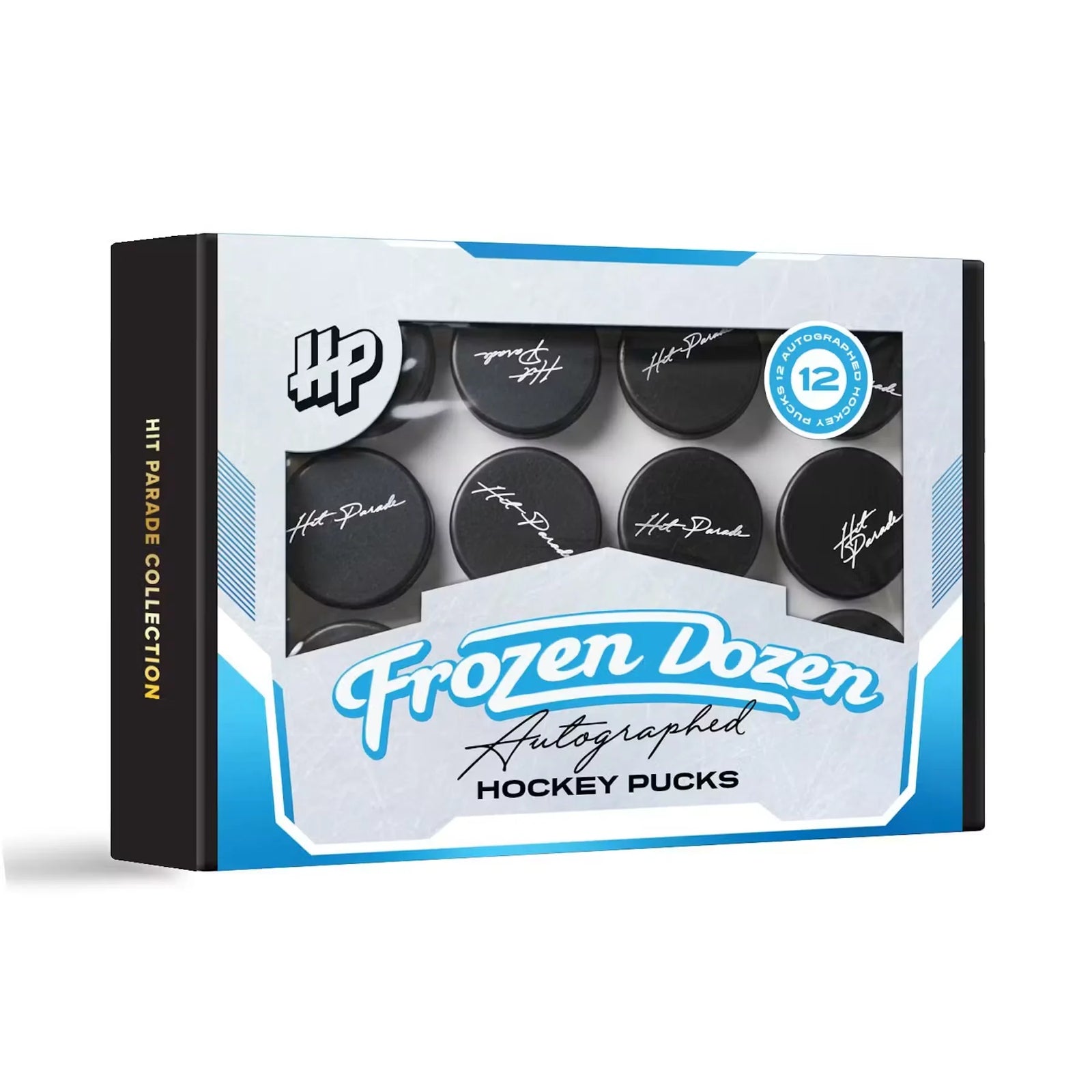2025-26 Hit Parade Autographed Hockey Puck Series 18 Hobby Box - FROZEN DOZEN Edition