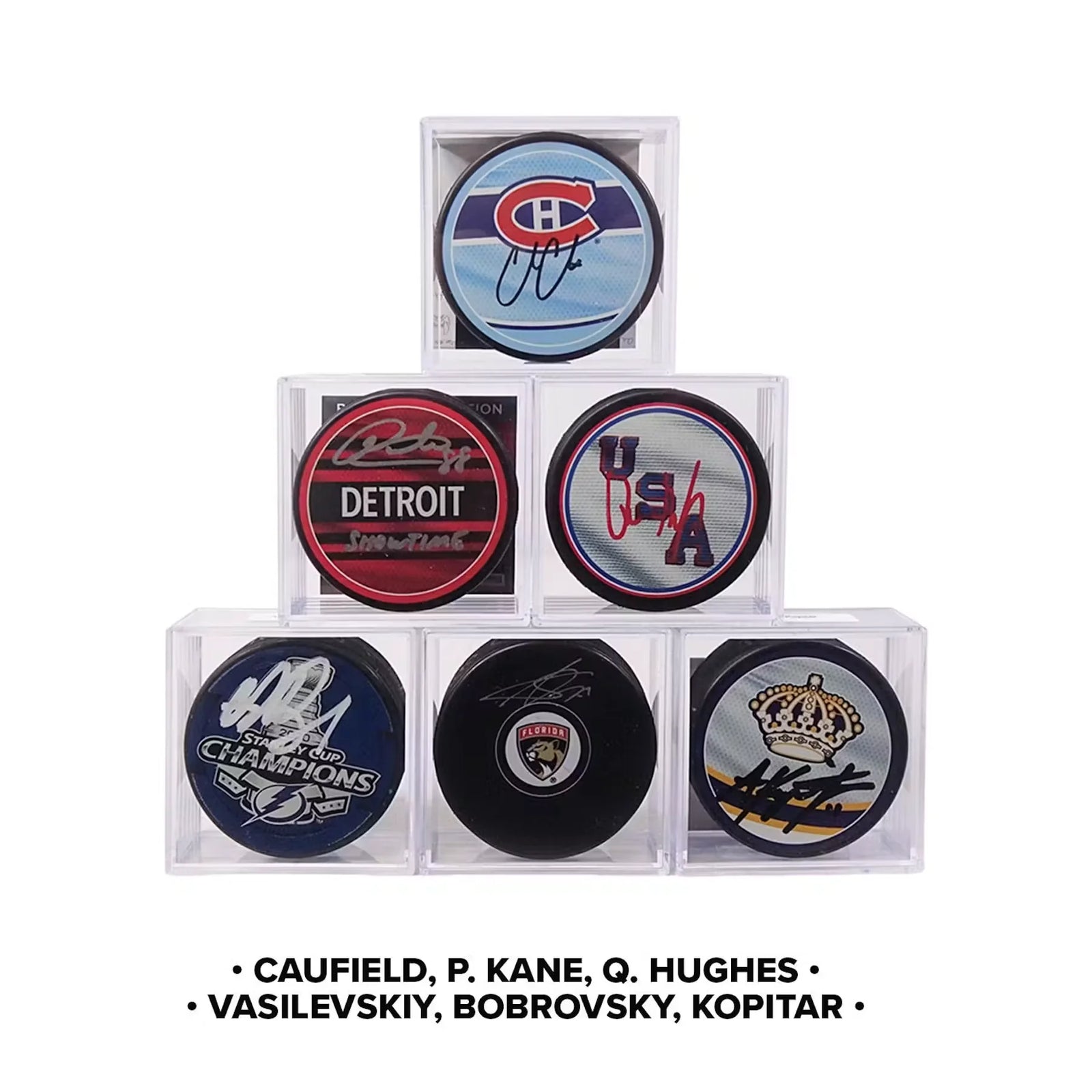 2025-26 Hit Parade Autographed Hockey Puck Series 18 Hobby Box - FROZEN DOZEN Edition