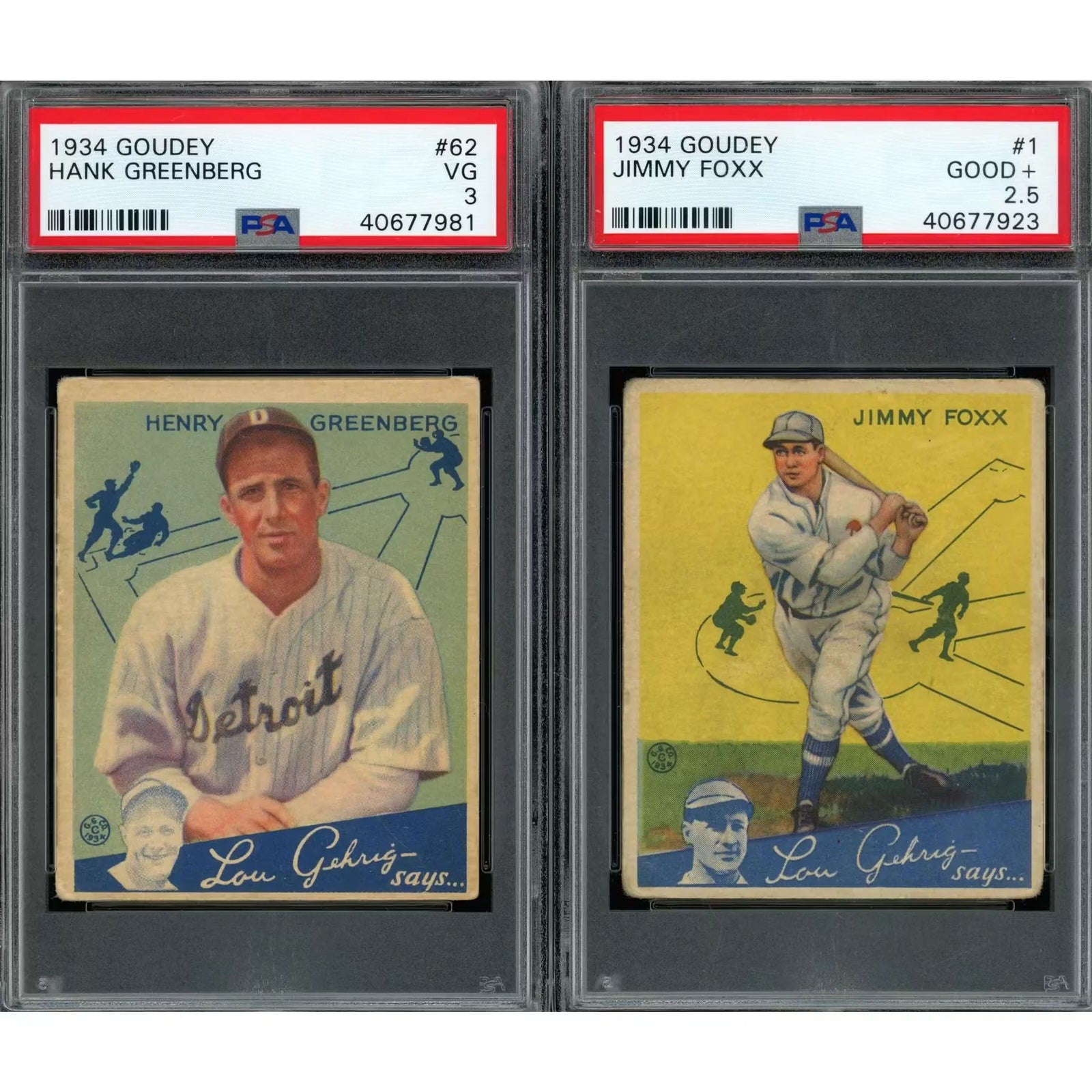 2026 Hit Parade Baseball 1934 Goudey Graded Edition Hobby Box