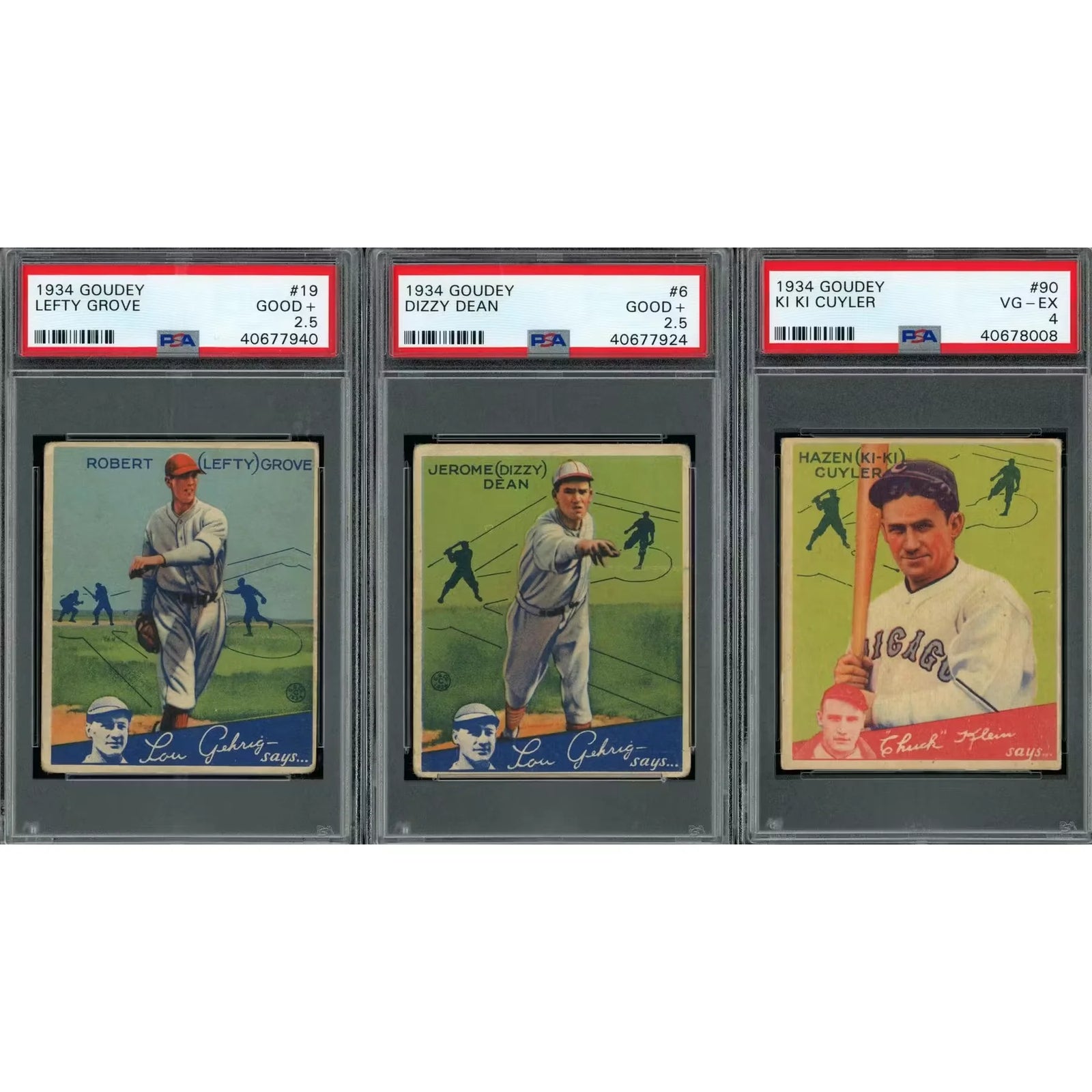 2026 Hit Parade Baseball 1934 Goudey Graded Edition Hobby Box