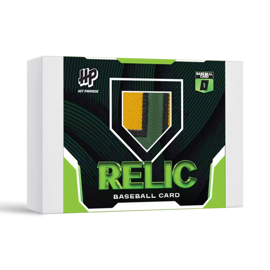 2026 Hit Parade Baseball Relic Edition Series 2 Hobby Box | 100 Hand-Numbered (Ships Sealed Only)