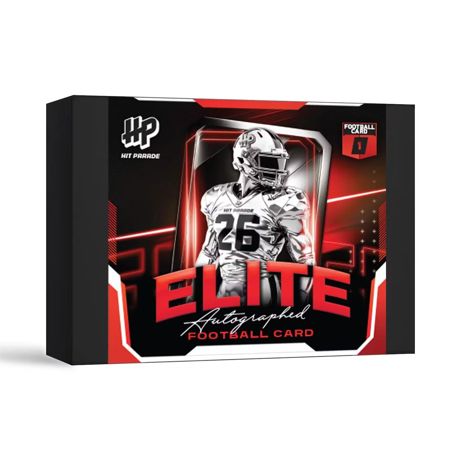 2026 Hit Parade Football Autographed Card Elite Series 5 Hobby Box (Ships Sealed Only)