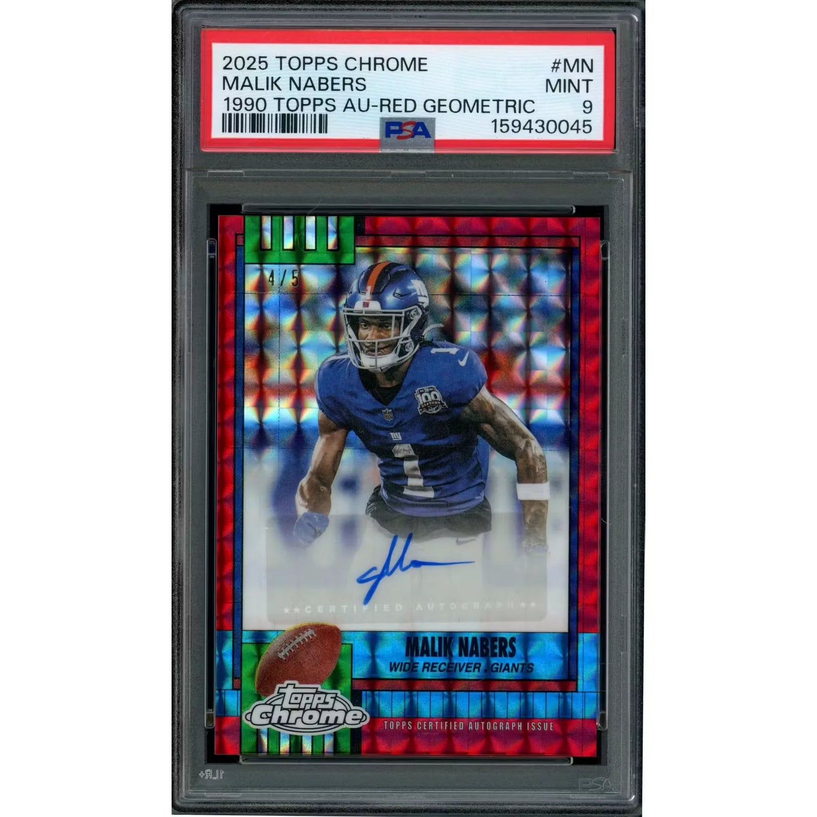 2026 Hit Parade Football Autographed Card Elite Series 5 Hobby Box (Ships Sealed Only)