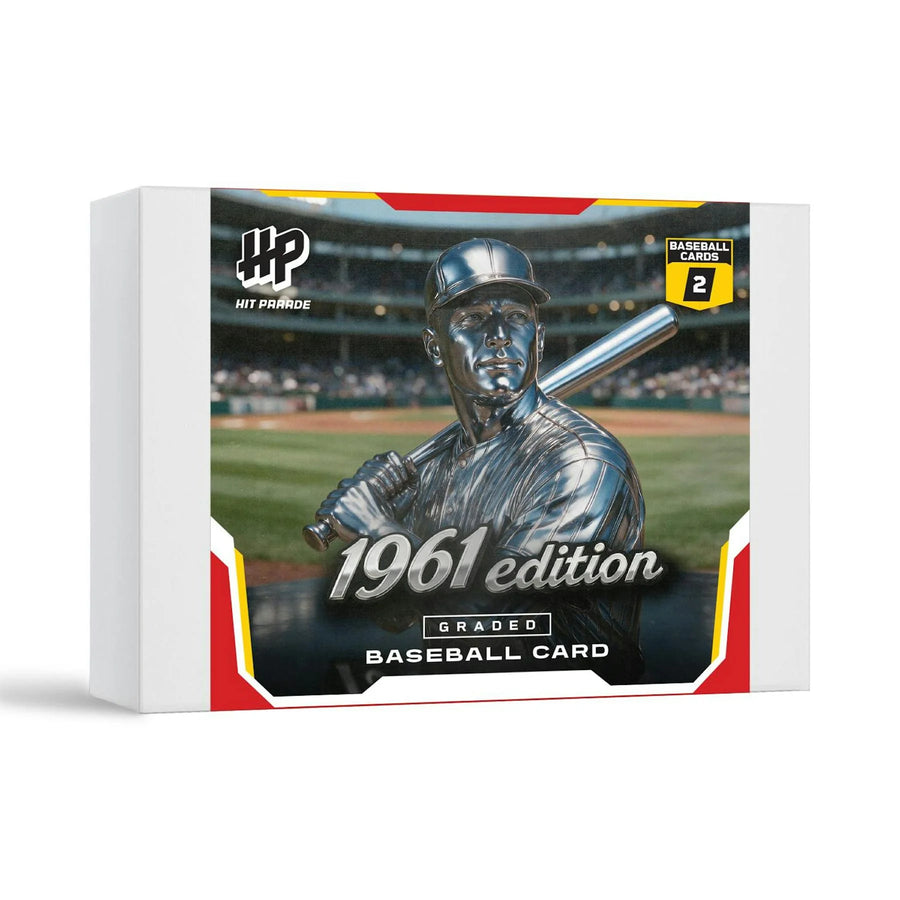 1961 Topps Graded Baseball Cards | 2026 Hit Parade Hobby Box