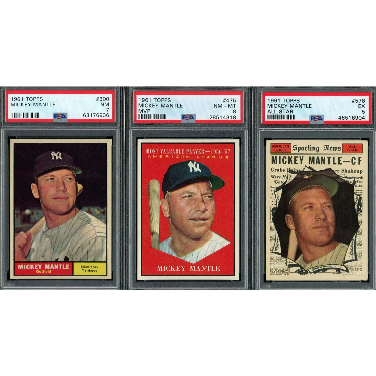 1961 Topps Graded Baseball Cards | 2026 Hit Parade Hobby Box