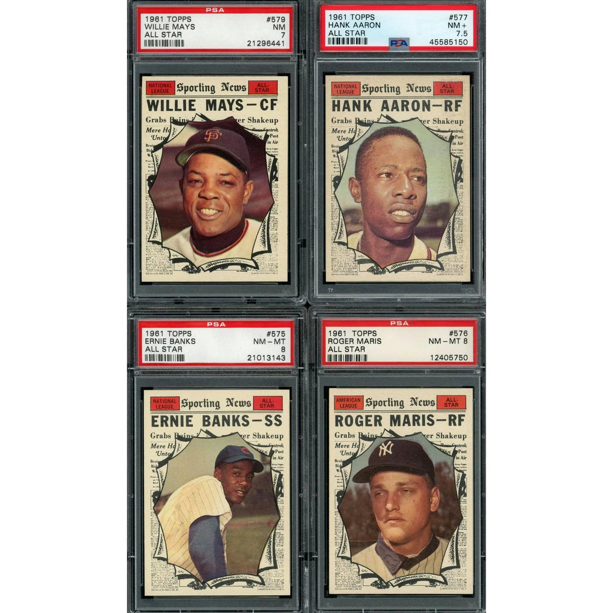 1961 Topps Graded Baseball Cards | 2026 Hit Parade Hobby Box
