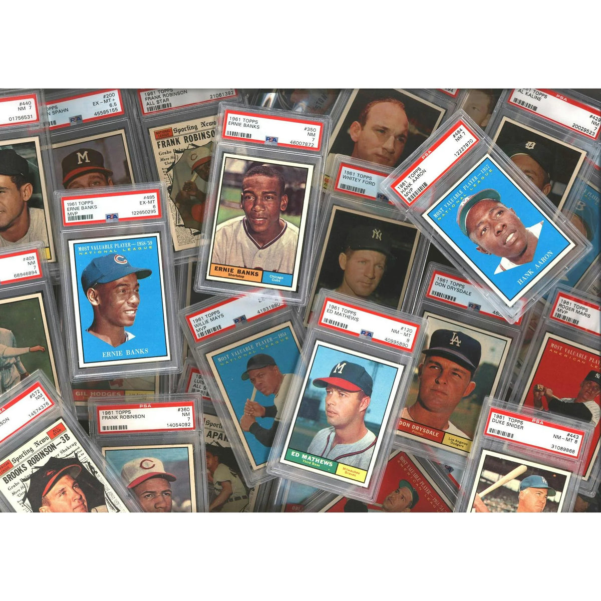 1961 Topps Graded Baseball Cards | 2026 Hit Parade Hobby Box
