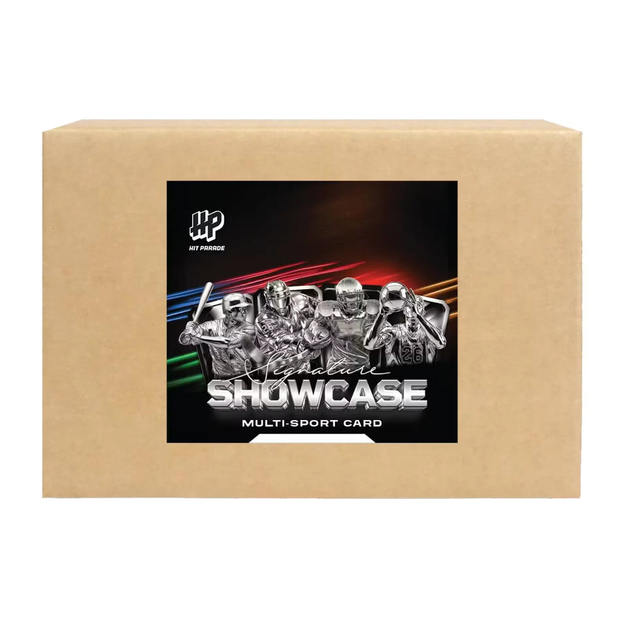 2026 Hit Parade Signature Showcase Multi-Autographed Card Series 1 Hobby 10-Box Case (Ships Sealed Only)
