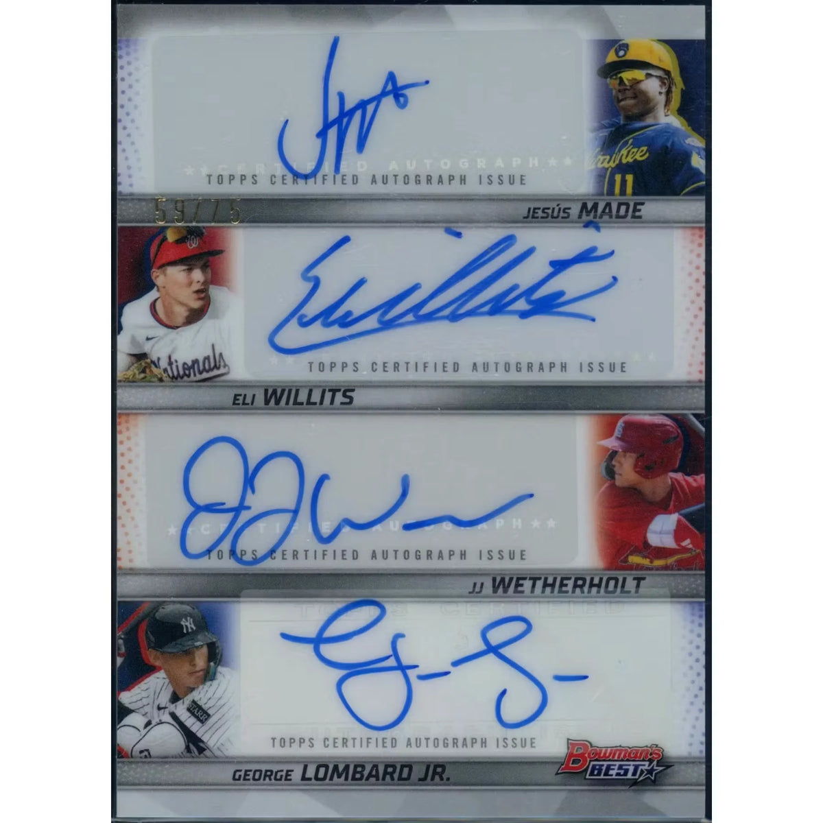 2026 Hit Parade Signature Showcase Multi-Autographed Card Series 1 Hobby Box (Ships Sealed Only)