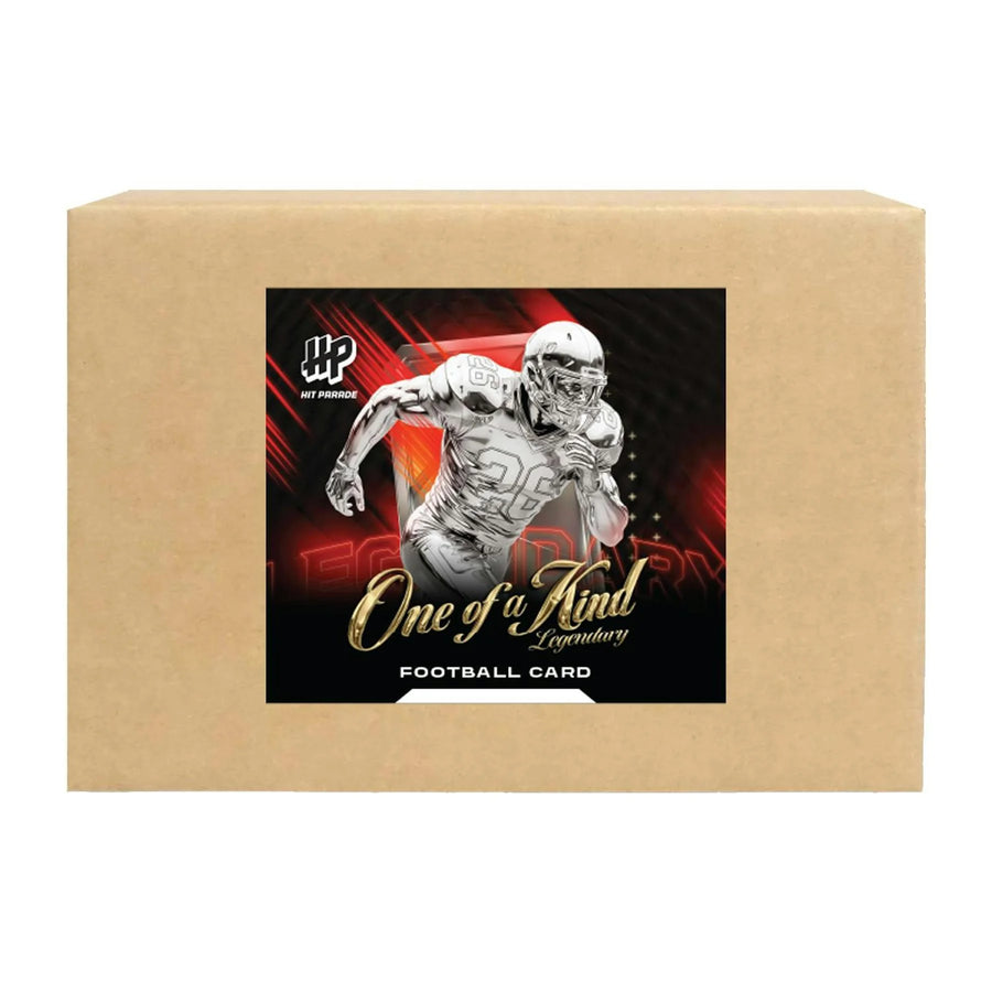2026 Hit Parade Football Card One Of A Kind Legendary Series 1 Hobby 10-Box Case (Ships Sealed Only)