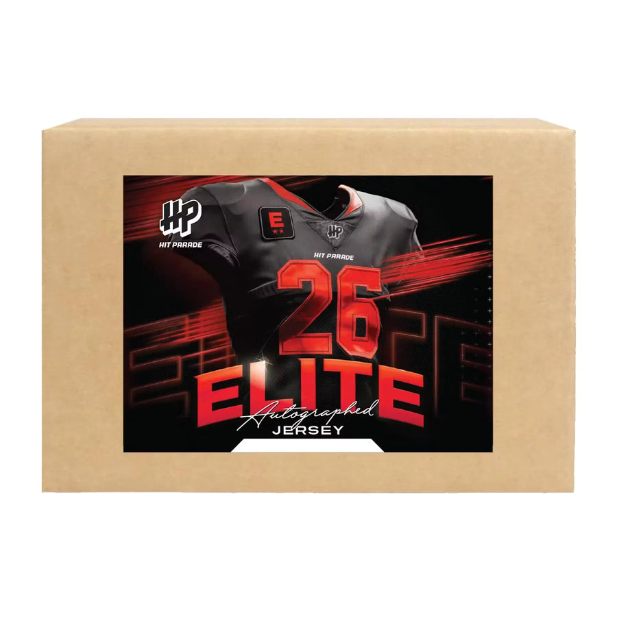 2026 Hit Parade Autographed Football Jersey Elite Series 4 Hobby 10-Box Case