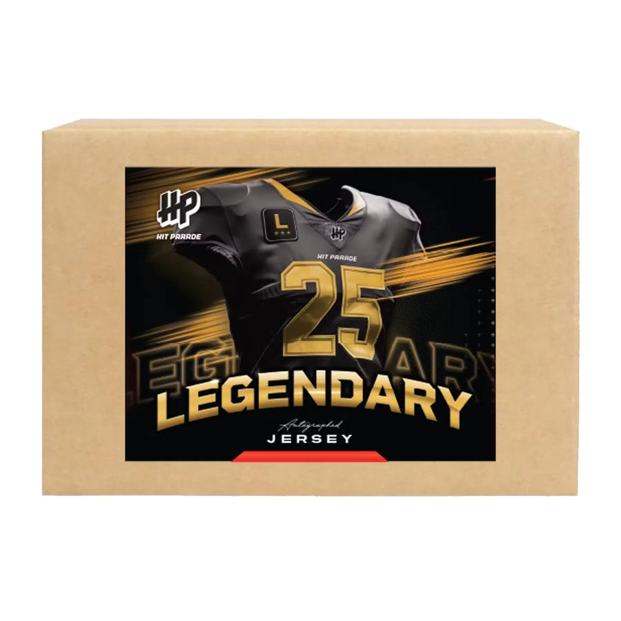 2026 Hit Parade Autographed Football Jersey Legendary Series 2 Hobby 10-Box Case