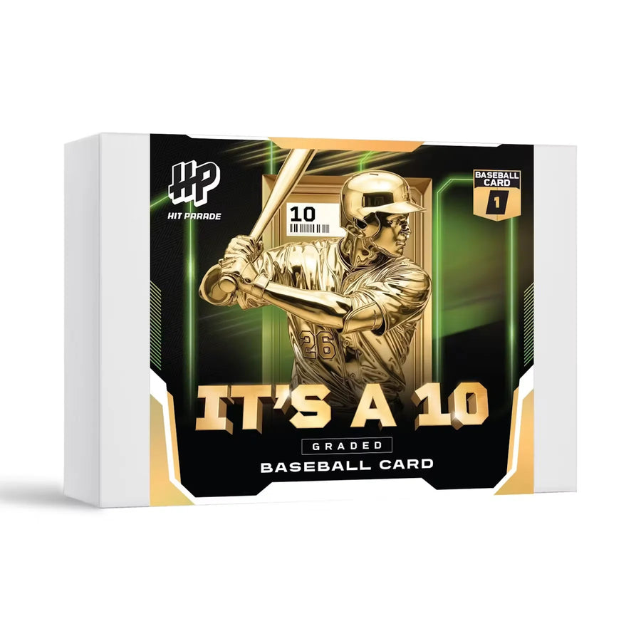 2026 Hit Parade Baseball Graded Card It's A 10 Series 8 Hobby Box (Ships Sealed Only)