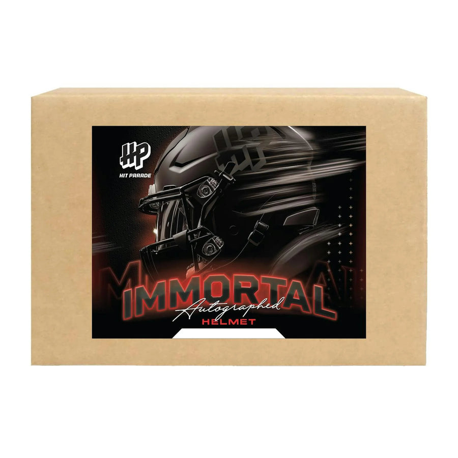2026 Hit Parade Autographed Football Helmet Immortal Series 2 Hobby 4-Box Case