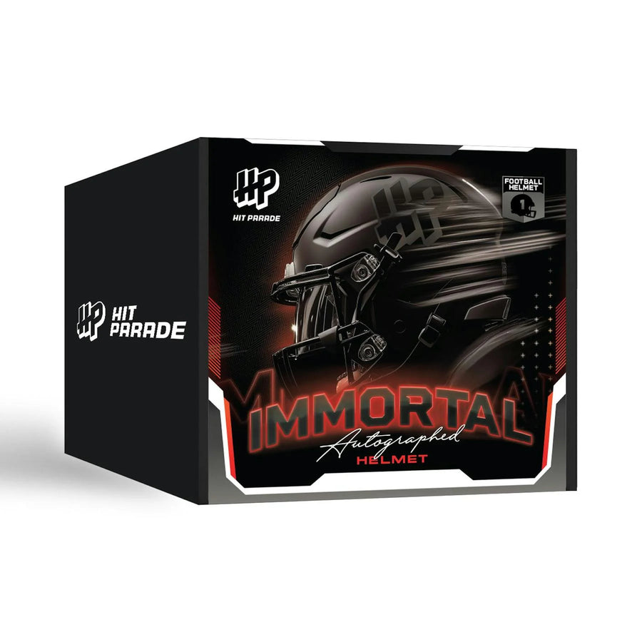 2026 Hit Parade Autographed Football Helmet Immortal Series 2 Hobby Box