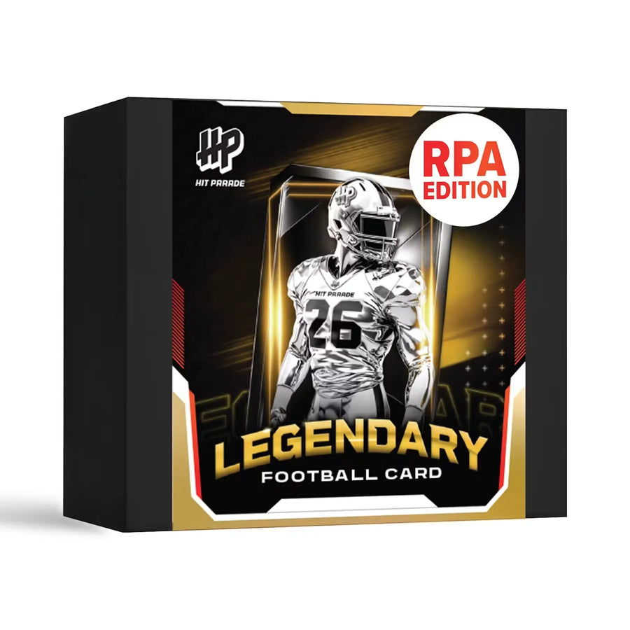 2026 Hit Parade Football Legendary Series 3 Hobby Box | RPA Edition (Ships Sealed Only)