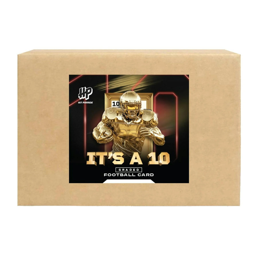 2026 Hit Parade Football Graded Card It's A 10 Series 5 Hobby 10-Box Case (Ships Sealed Only)
