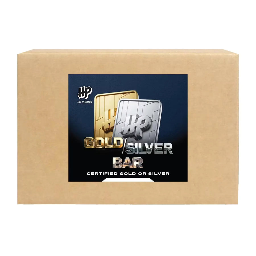 2026 Hit Parade Certified Gold or Silver Bar Series 1 Hobby 10-Box Case
