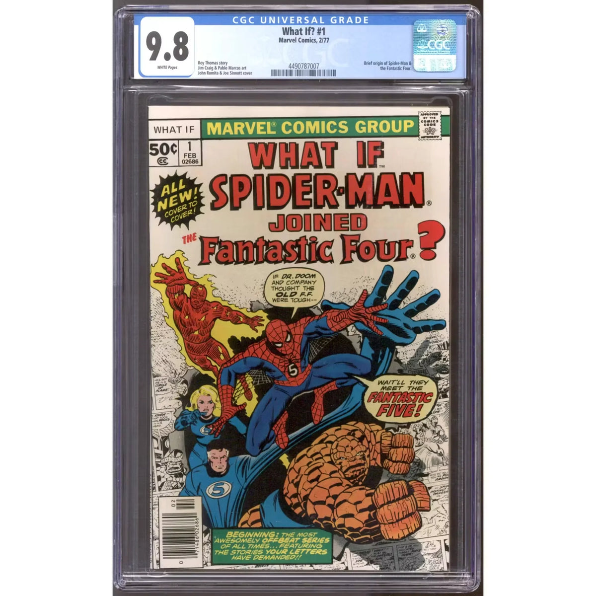 2026 Hit Parade Graded Comic The Webbed Universe Series 2 Hobby Box | P4214179