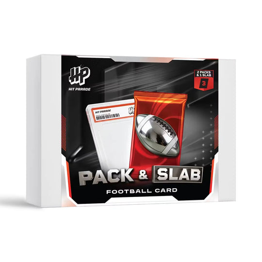 2026 Hit Parade Football Card Pack & Slab Series 1 Hobby Box (Ships Sealed Only)