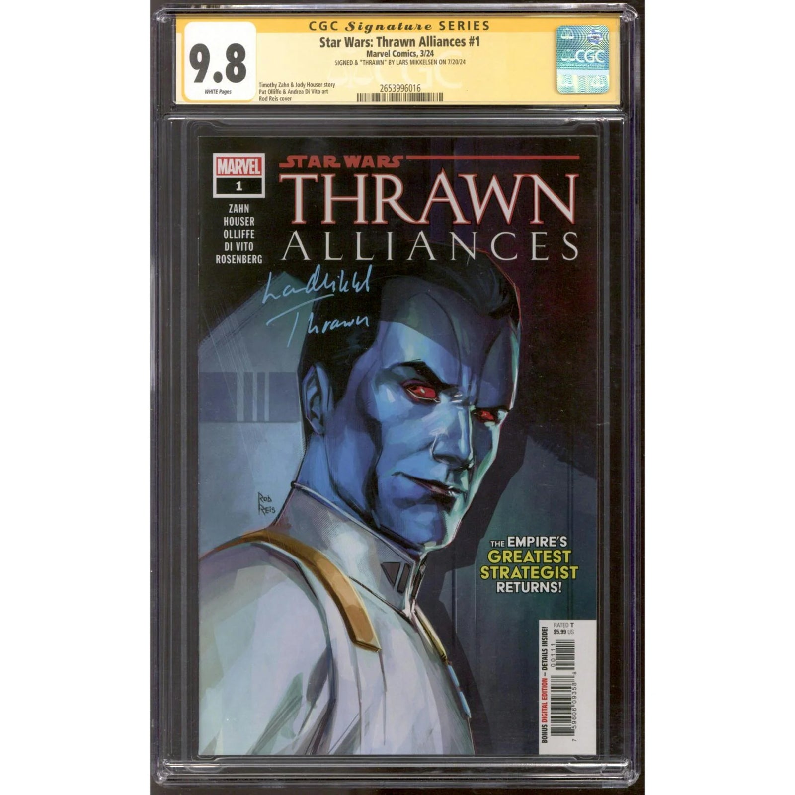 2026 Hit Parade Graded Comic Galactic Rebellion Series 1 Full Run Edition Hobby Box