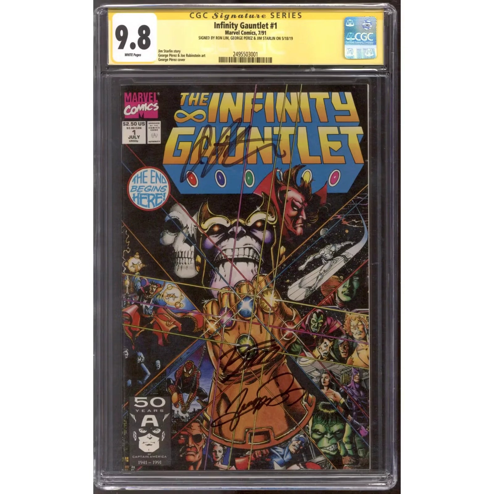 2026 Hit Parade Graded Comic Signature Series 1 Hobby Box