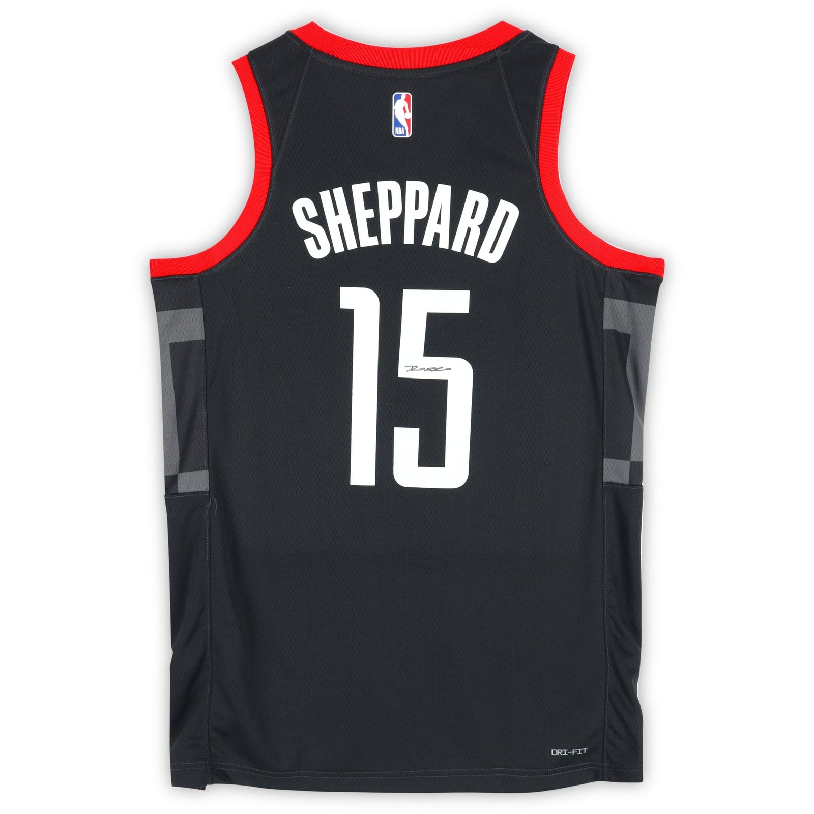 Reed Sheppard Houston Rockets Autographed Fanatics Authentic Black Jumpman Statement Edition Swingman Jersey - The Ballers Bank