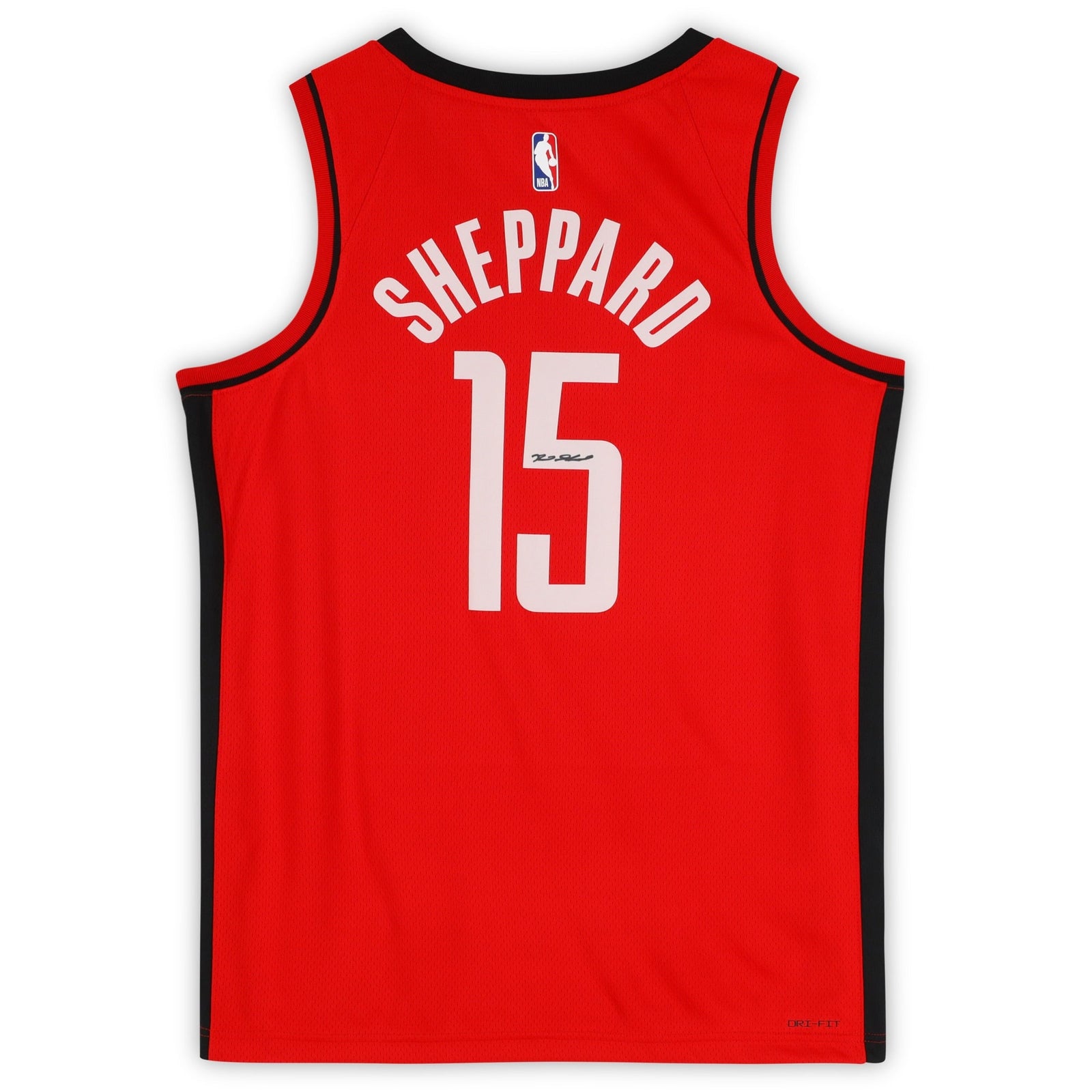 Reed Sheppard Houston Rockets Autographed Fanatics Authentic Red Nike Icon Swingman Jersey - The Ballers Bank