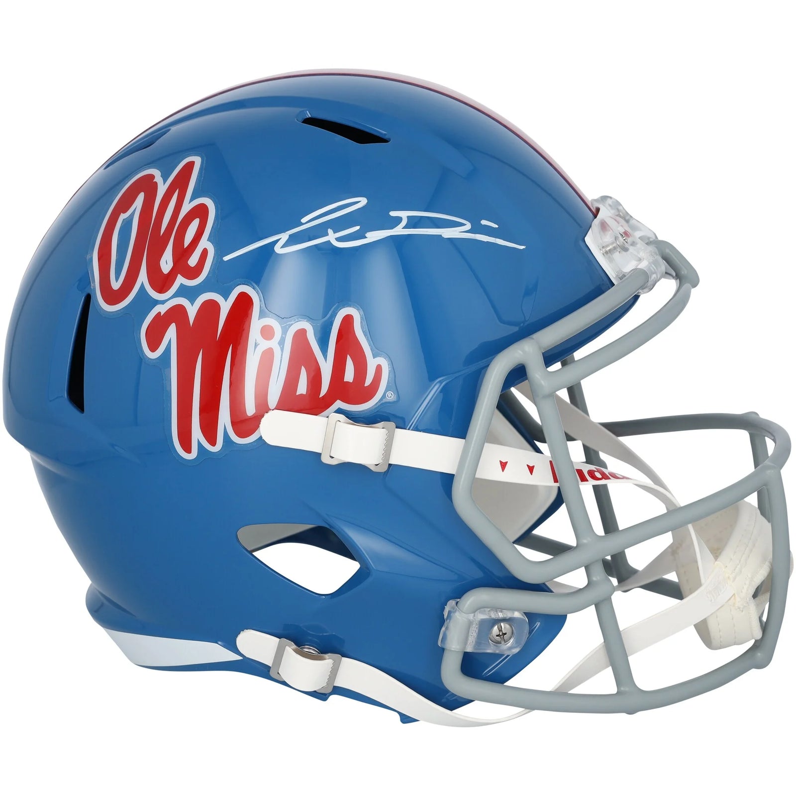 Jaxson Dart Signed Ole Miss Rebels Riddell Helmet | Authenticated
