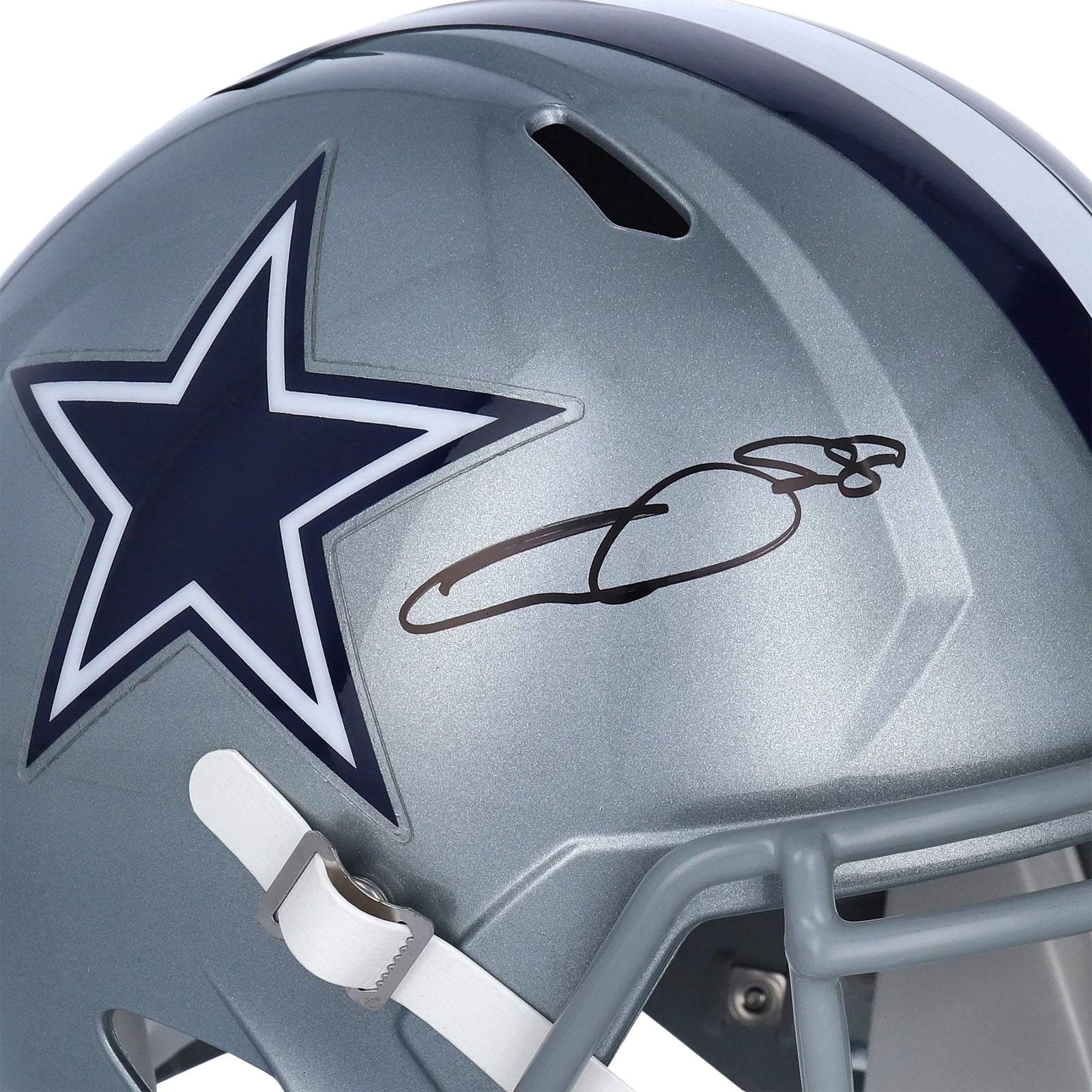 CeeDee Lamb Signed Riddell Speed Replica Helmet | Dallas Cowboys