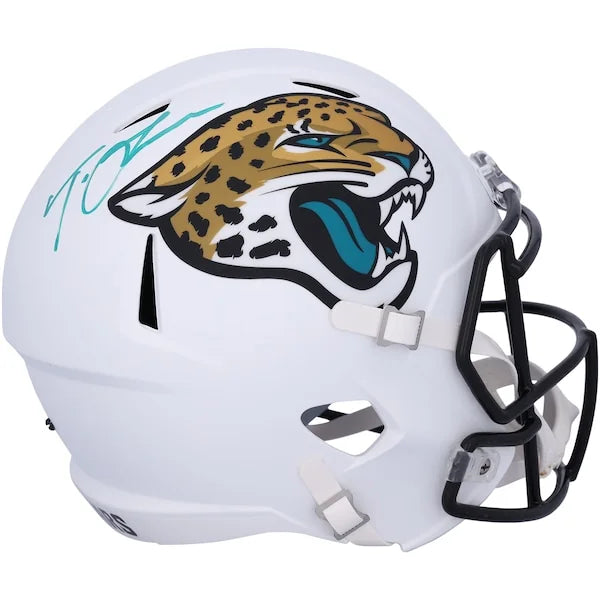 Trevor Lawrence Signed Jaguars 2024 Alternate Speed Replica Helmet | Authenticated