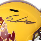 Sam Leavitt Arizona State Sun Devils Autographed Fanatics Authentic Riddell Sparky Speed Replica Helmet