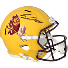 Sam Leavitt Arizona State Sun Devils Autographed Fanatics Authentic Riddell Sparky Speed Replica Helmet