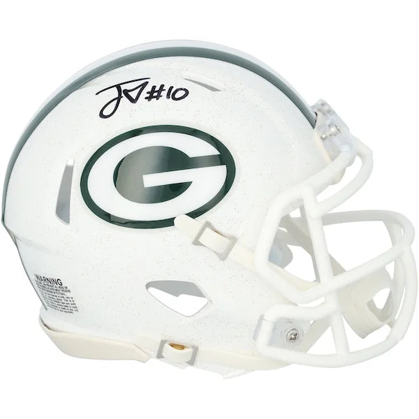 Jordan Love Signed Packers 2024 Alternate Speed Mini Helmet | Authenticated