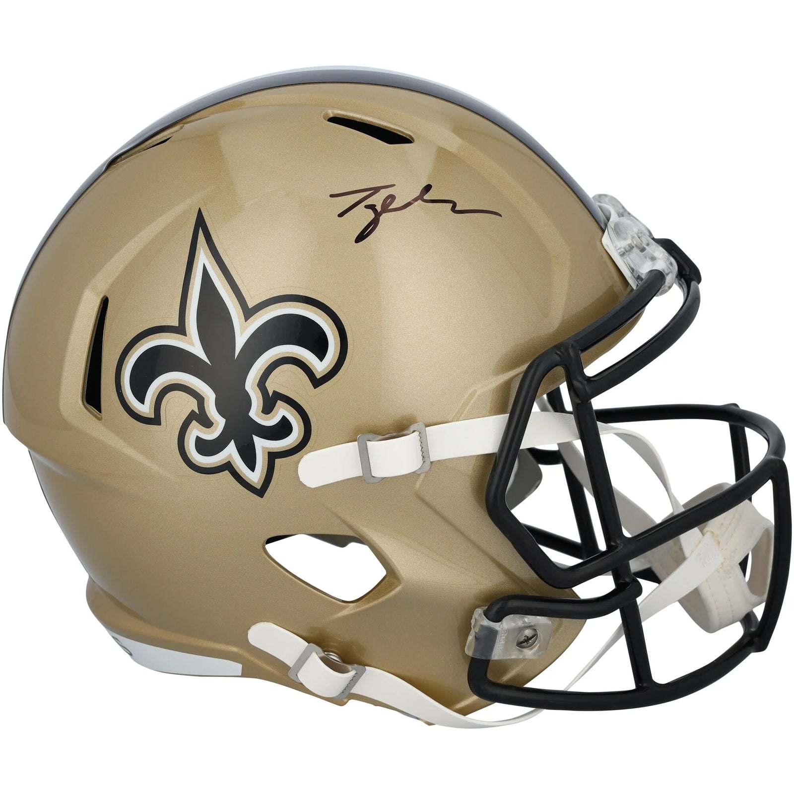 Tyler Shough Signed New Orleans Saints Riddell Speed Replica Helmet | Authenticated