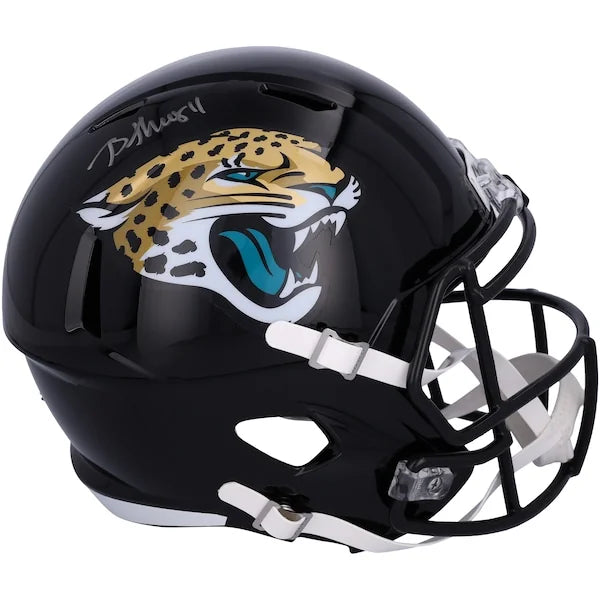 Brian Thomas Jr. Signed Riddell Speed Replica Helmet | Jacksonville Jaguars