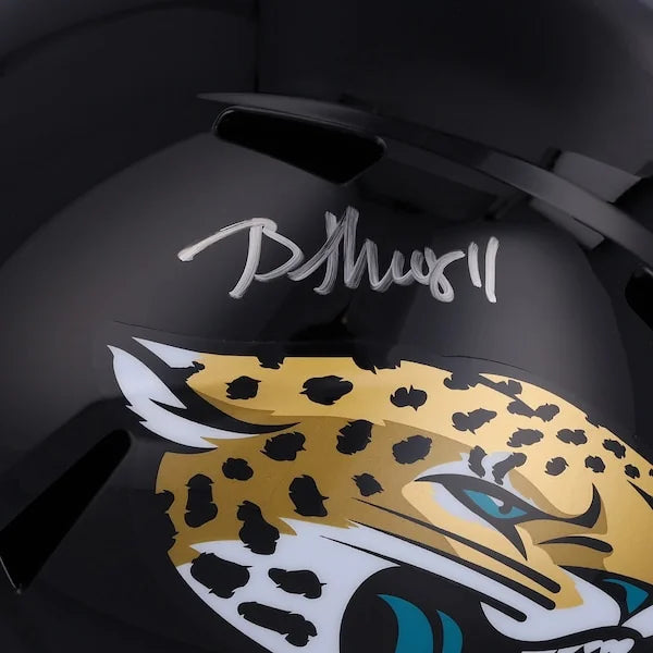 Brian Thomas Jr. Signed Riddell Speed Replica Helmet | Jacksonville Jaguars