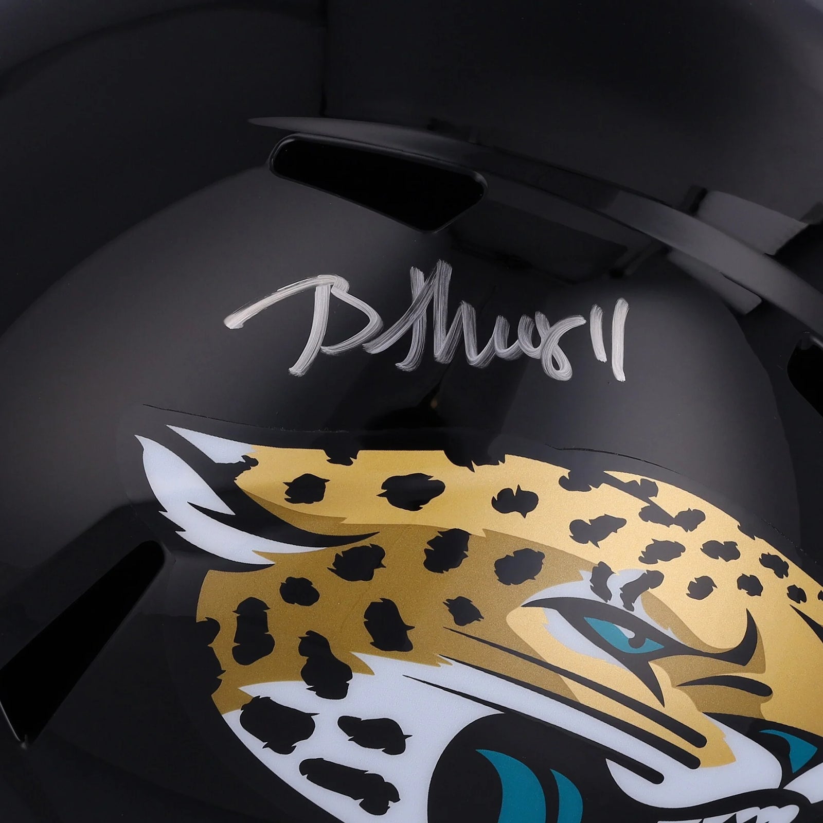 Brian Thomas Jr. Signed Riddell Speed Replica Helmet | Jacksonville Jaguars