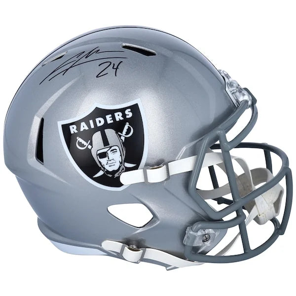 Charles Woodson Signed Oakland Raiders Riddell Speed Replica Helmet | Authenticated