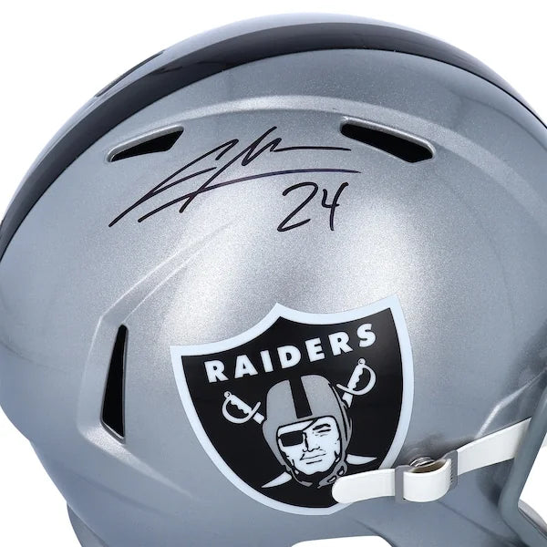 Charles Woodson Signed Oakland Raiders Riddell Speed Replica Helmet | Authenticated