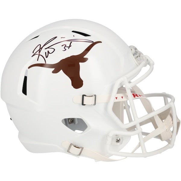 Ricky Williams Texas Longhorns Autographed Fanatics Authentic Riddell Speed Replica Helmet - The Ballers Bank