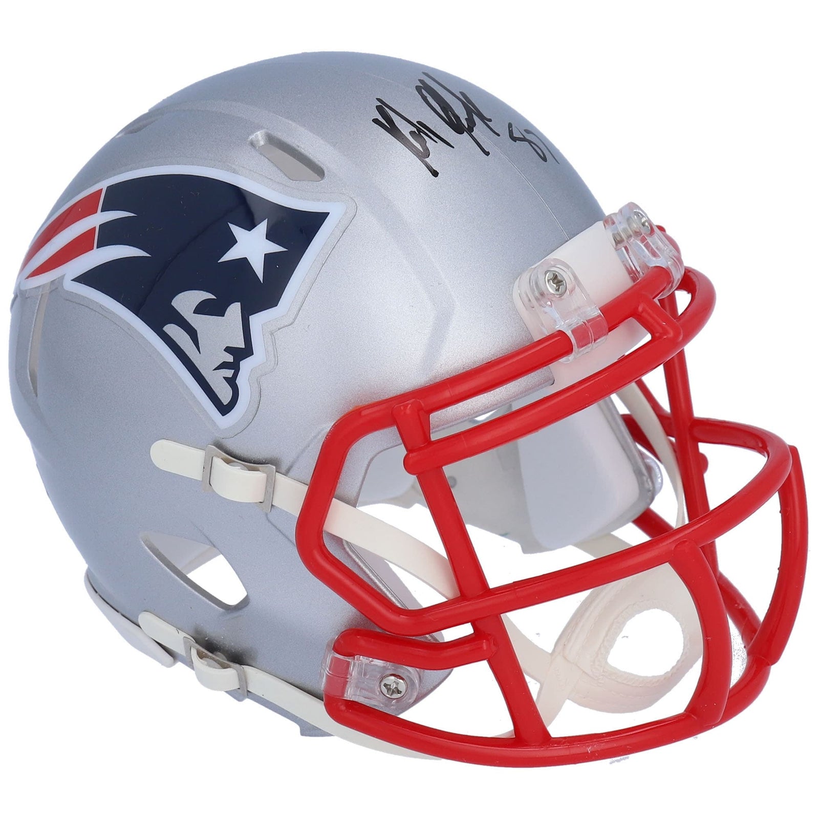 Rob Gronkowski New England Patriots Fanatics Authentic Autographed Riddell Speed Mini Helmet - The Ballers Bank