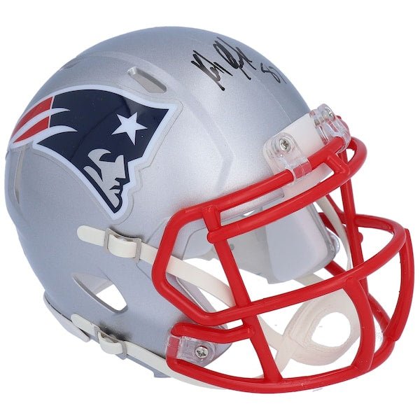 Rob Gronkowski New England Patriots Fanatics Authentic Autographed Riddell Speed Mini Helmet - The Ballers Bank