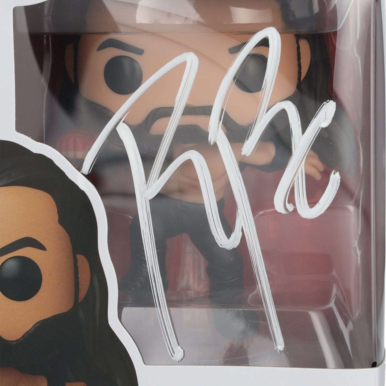 Roman Reigns WWE Autographed Fanatics Authentic 183 Superman Punch Funko Pop! Figurine - The Ballers Bank