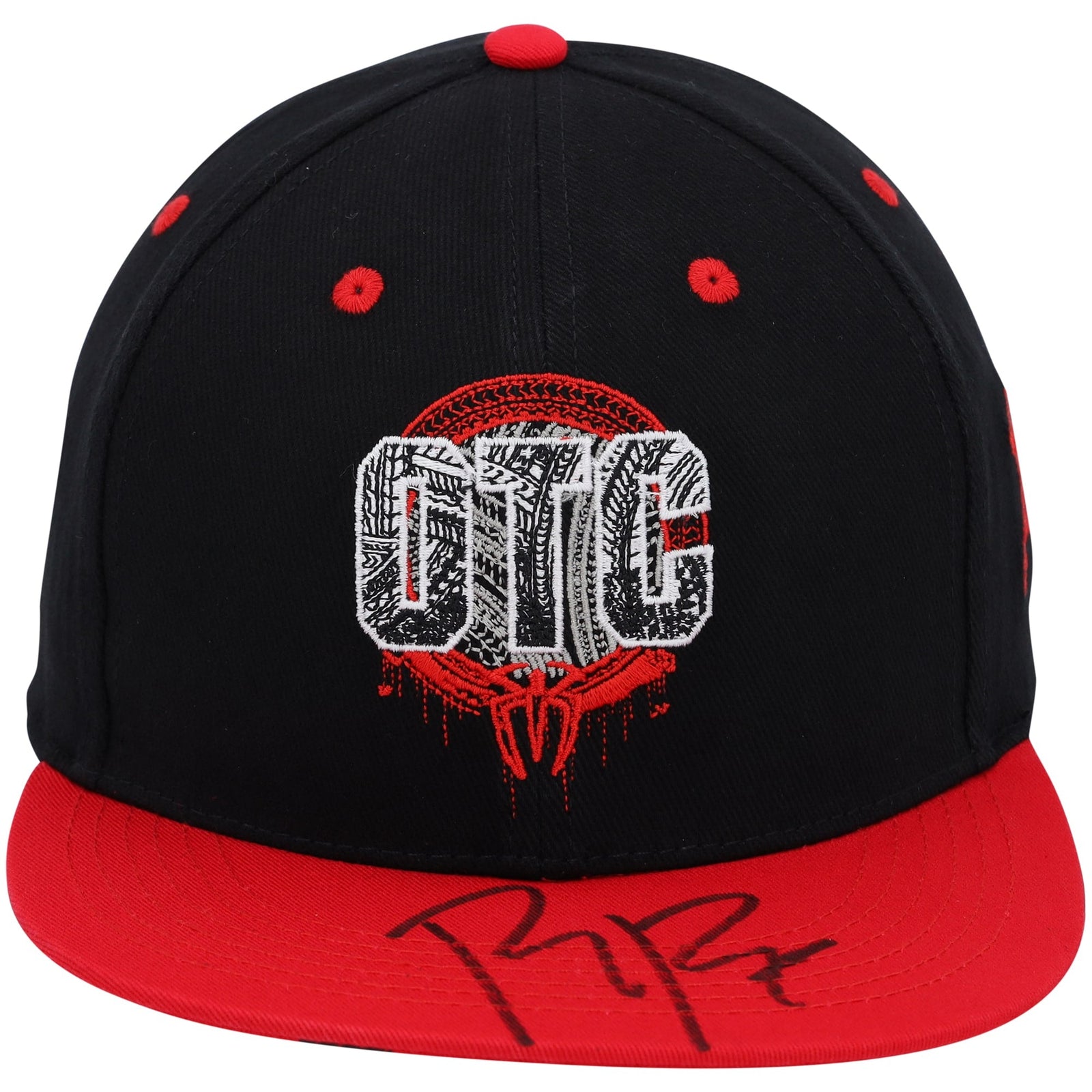 Roman Reigns WWE Autographed Fanatics Authentic OTC Snapback Hat - The Ballers Bank