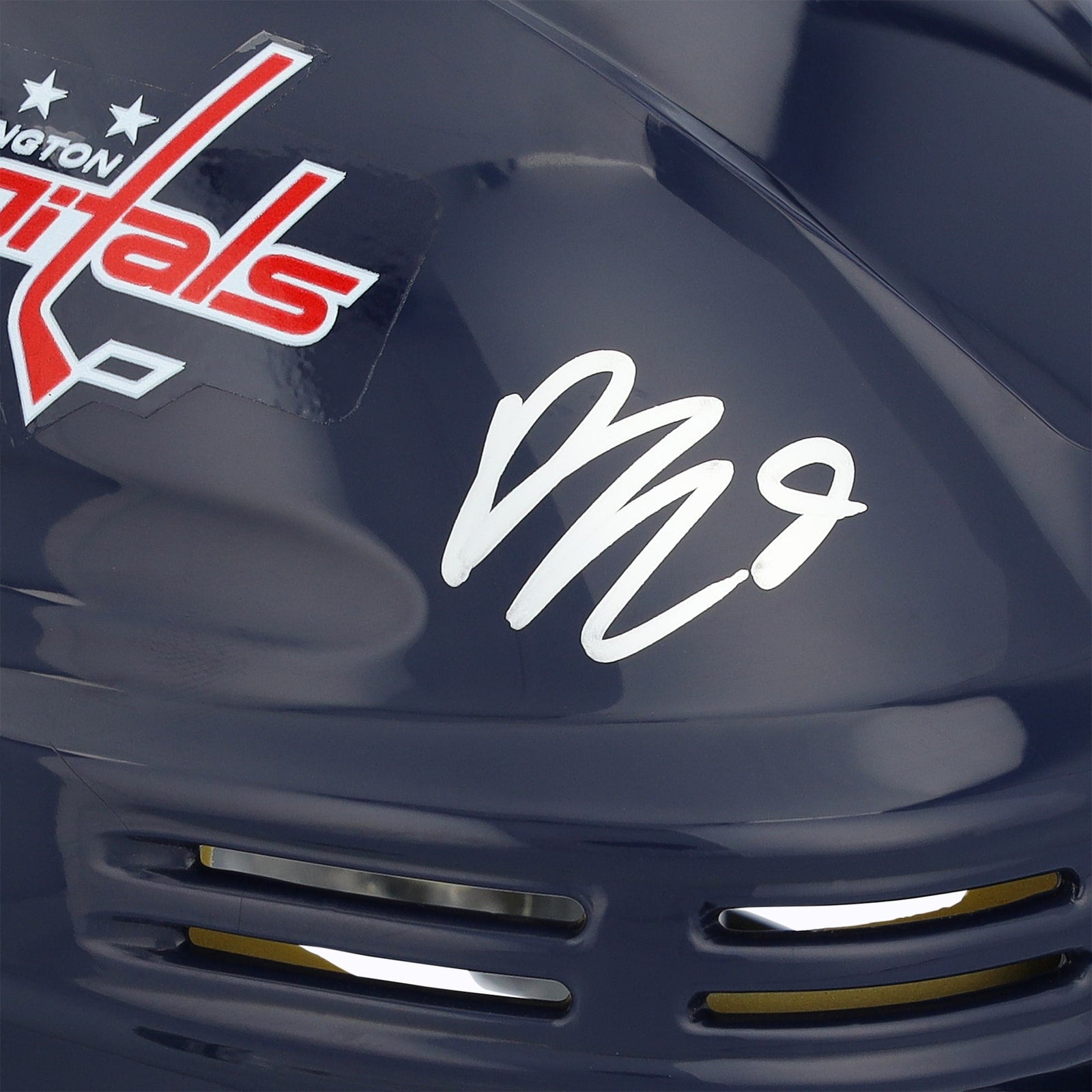 Ryan Leonard Washington Capitals Autographed Fanatics Authentic Mini Helmet - The Ballers Bank