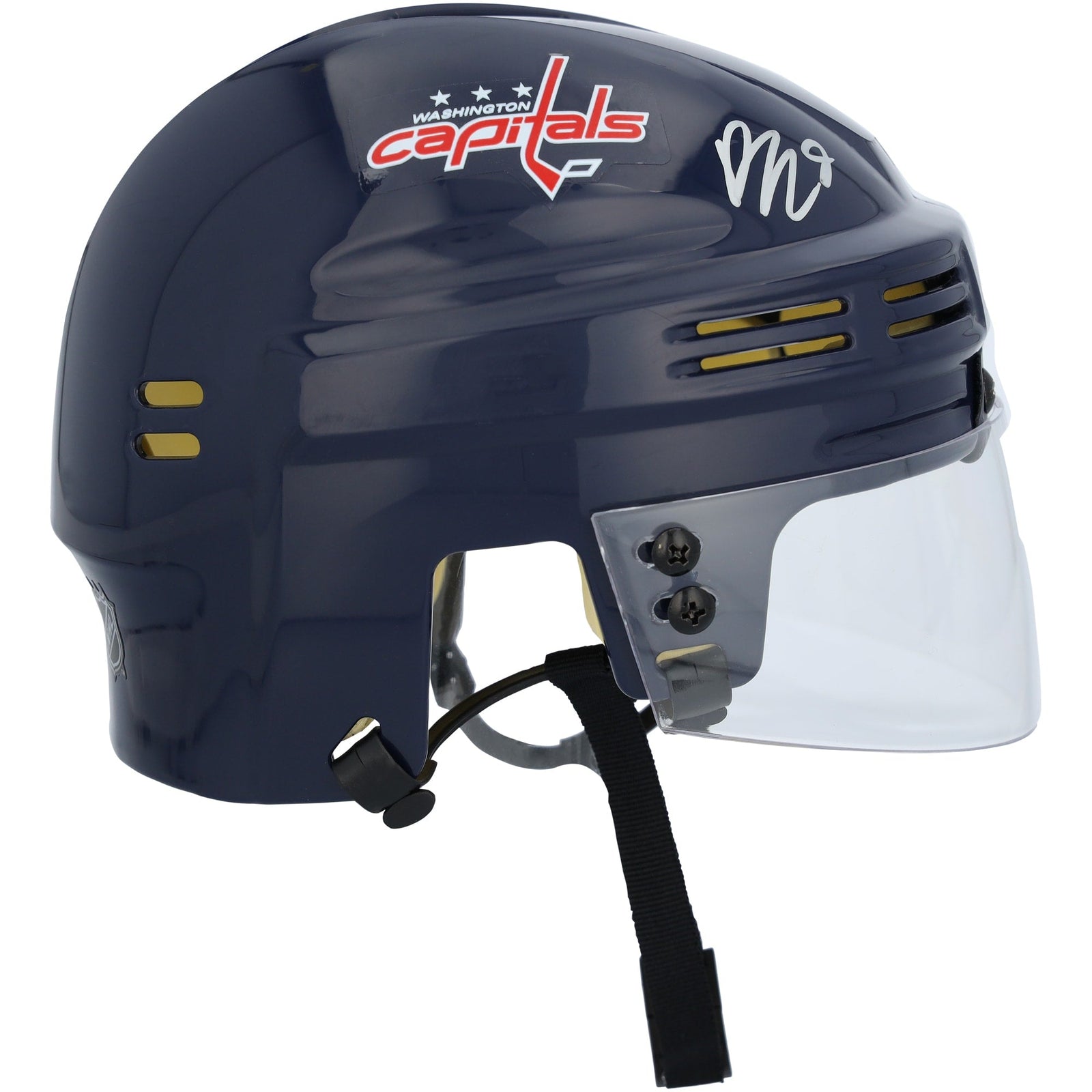 Ryan Leonard Washington Capitals Autographed Fanatics Authentic Mini Helmet - The Ballers Bank