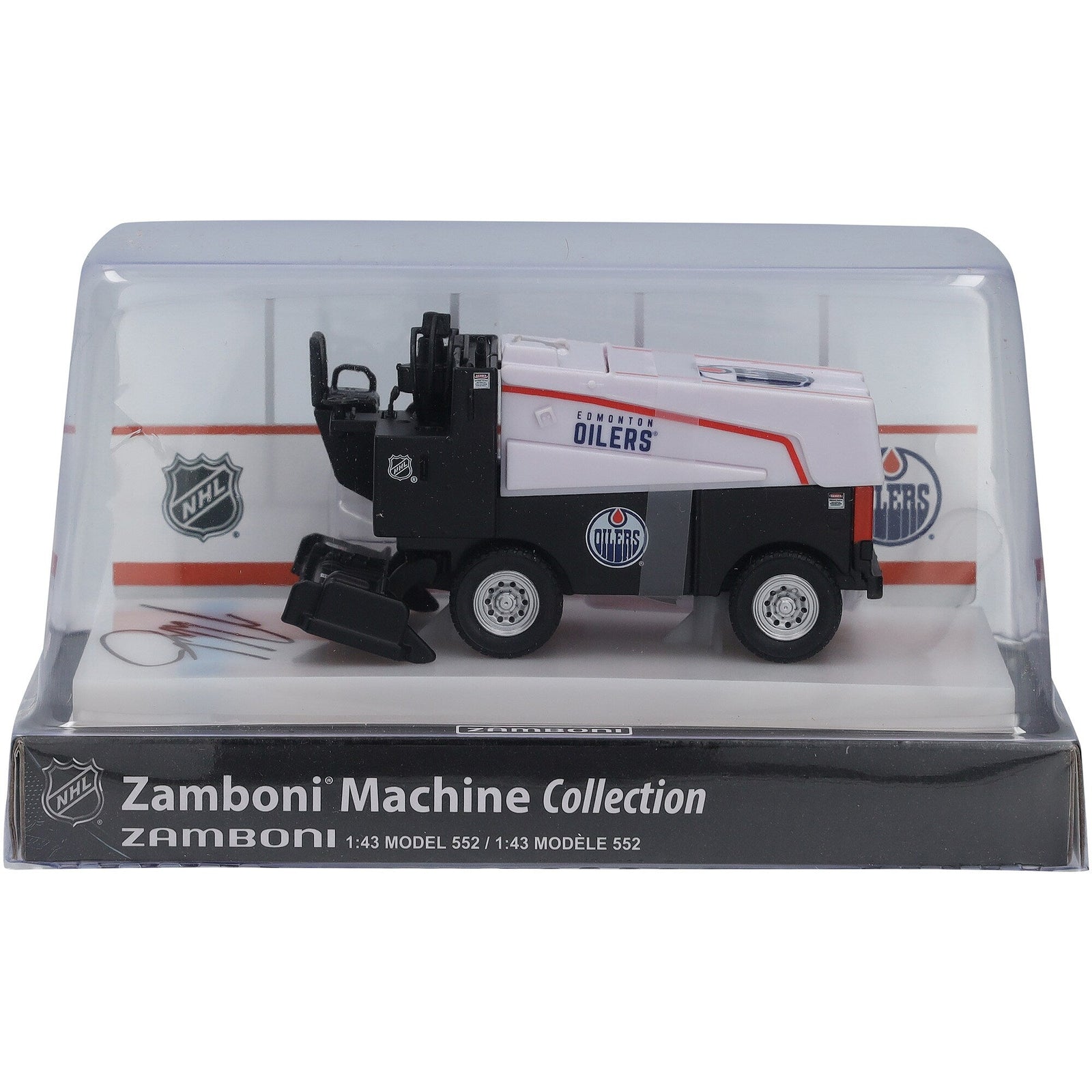 Ryan Whitney Edmonton Oilers Autographed Fanatics Authentic 1:43 Scale Die - Cast Zamboni - The Ballers Bank
