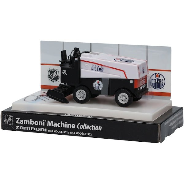 Ryan Whitney Edmonton Oilers Autographed Fanatics Authentic 1:43 Scale Die - Cast Zamboni - The Ballers Bank
