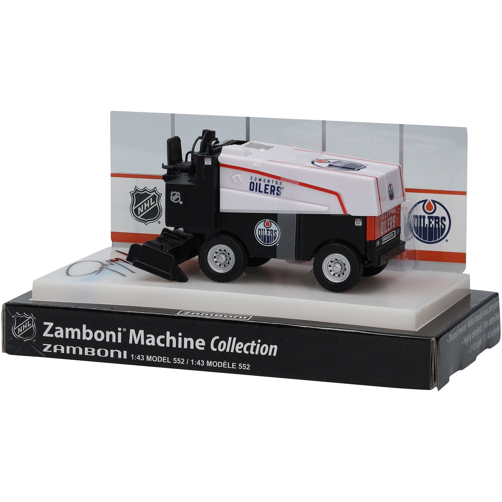 Ryan Whitney Edmonton Oilers Autographed Fanatics Authentic 1:43 Scale Die - Cast Zamboni - The Ballers Bank
